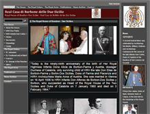 Tablet Screenshot of bourbon-two-sicilies.org